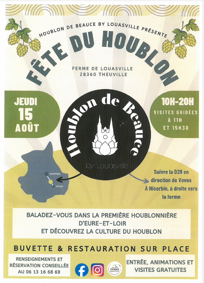 Fête du Houblon à la Ferme de Louasville (28360)